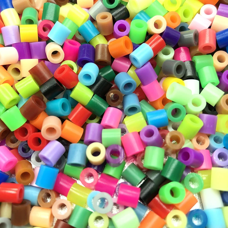 1000 шт. разноцветные бусины предохранители 5 мм Гладильные Hama Beads Tangram головоломки