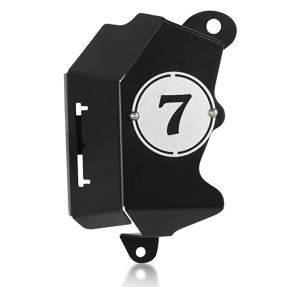 

Motorcycle aluminum BILLET COOLANT RESERVOIR COVER Motorbike FLUID TANK GUARD Accessories For YAMAHA TRACER 7 2020 2021