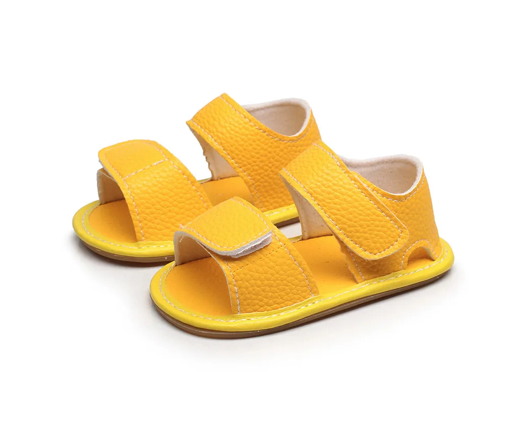 Кожаные камуфляжные сандалии для новорожденных и маленьких мальчиков девочек