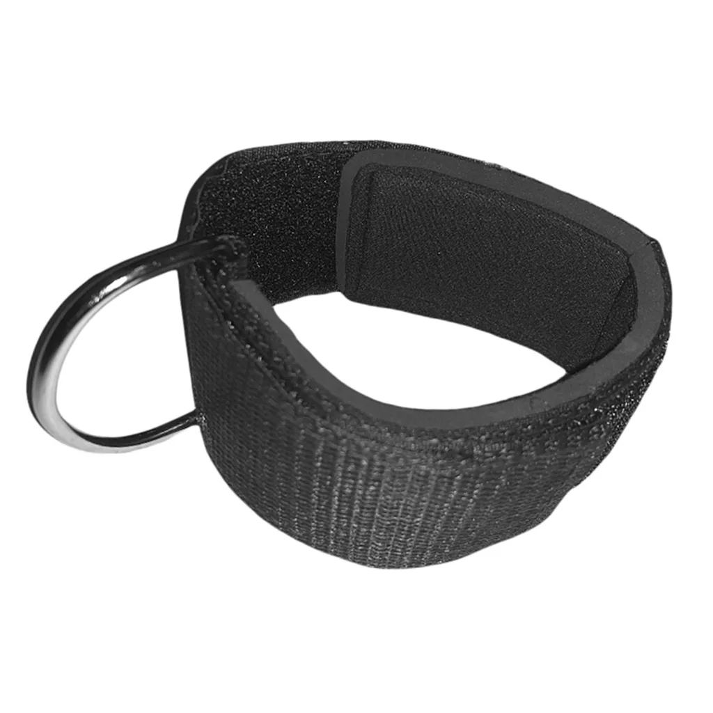 

Comfortable Ankle Strap Gym Cable Pulley Machine Attachment Wrap With D Ring Fitness Equipments