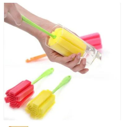 1 шт. щетка из губки для мытья кухни бокалов | Дом и сад