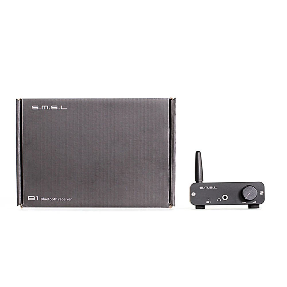 Цифровой аудио декодер SMSL B1 bluetooth-приемник NFC оптический коаксиальный DAC |