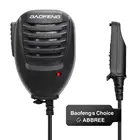 Baofeng UV-9R plus Водонепроницаемый непромокаемый плечевой пульт дистанционного управления с микрофоном для рации Baofeng GT-3WP UV-5S A-58 BF-9700