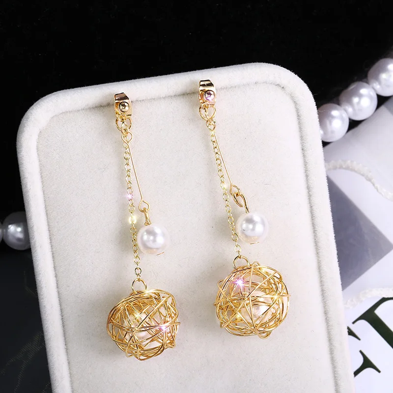 

New Fashion Drop Earrings for Women Earring 2021 Earring Trend Copper Jewelry