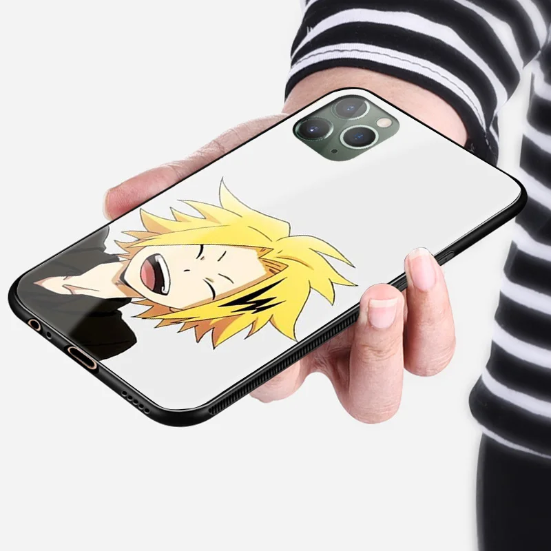 Защитный чехол для телефона Denki Kaminari My Boku no Hero академия мягкий силиконовый iPhone SE 6 7