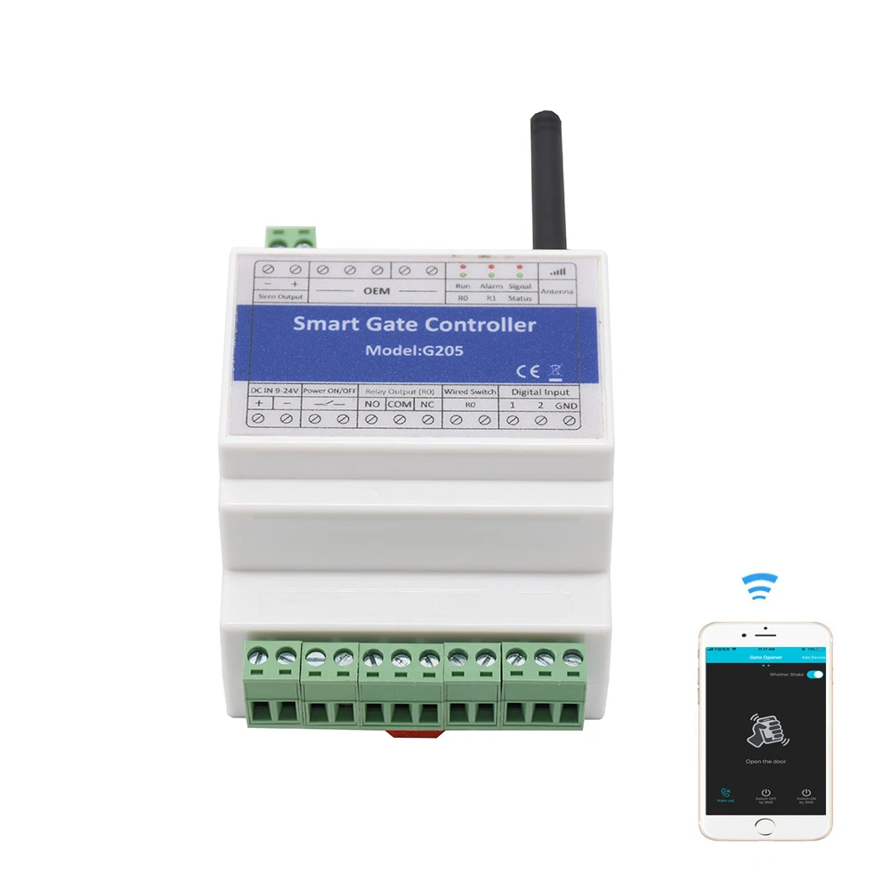 200 пользовательский GSM Открыватель ворот G205 пульт дистанционного управления