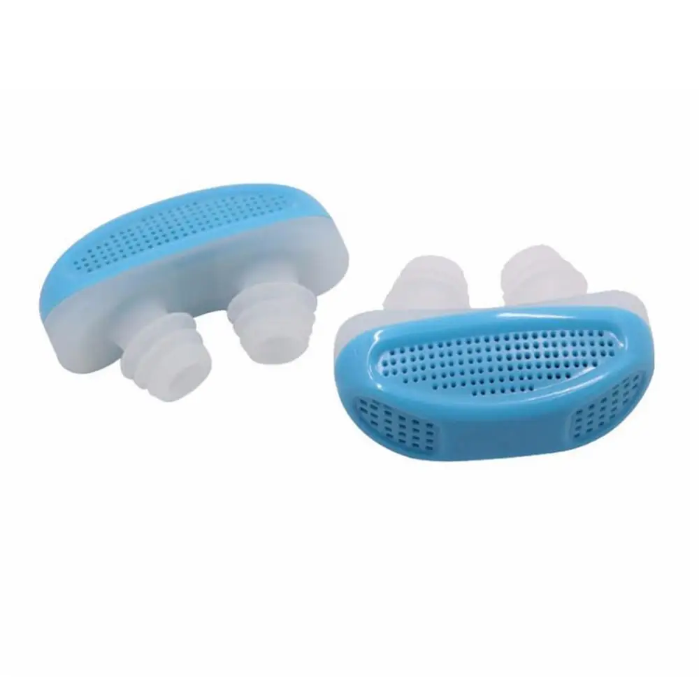 

Hot Sale Silicone Night Anti Snore Nose Clip Snoring Reliever Breathing Sleep Aid Device