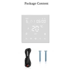 Термостат для теплого пола 85LA, Wi-Fi, сенсорный экран, контроллер температуры