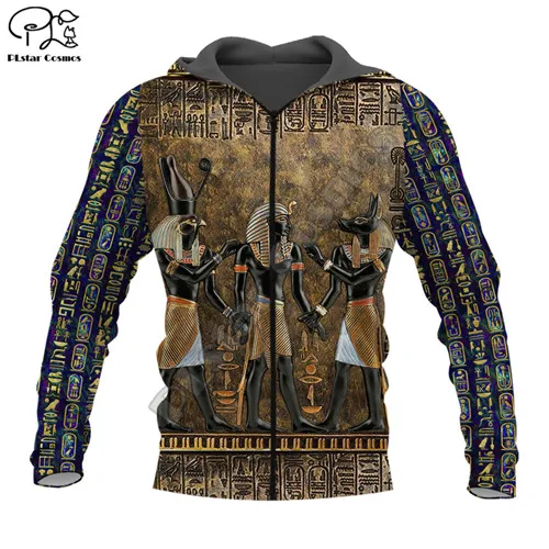 

PLstar Cosmos God of The Egyptian Egypt Ancient Symbol Anubis Face NewFashion Funny 3DPrint Zipper/Hoodies/Sweatshirts/Jacket 15