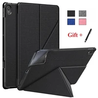 case for lenovo tab p11 pro tab p11 11 inch case 2020 magnetic smart tablet cover for tb j706f j606f soft tpu funda with stylus