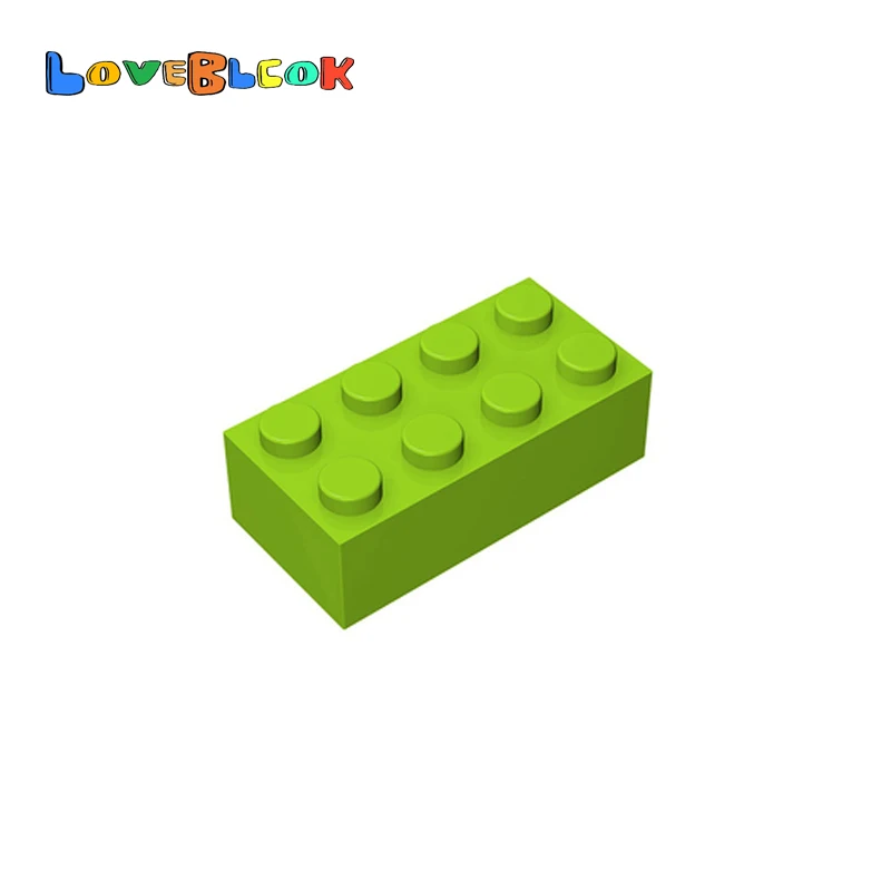 Кубики LoveBlock 2x4 сборные детали MOC игрушки сделай сам рождественский подарок