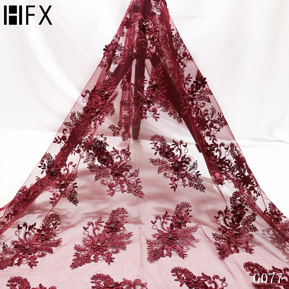 Кружевная ткань французский тюль для свадьбы G077 2019 | Дом и сад
