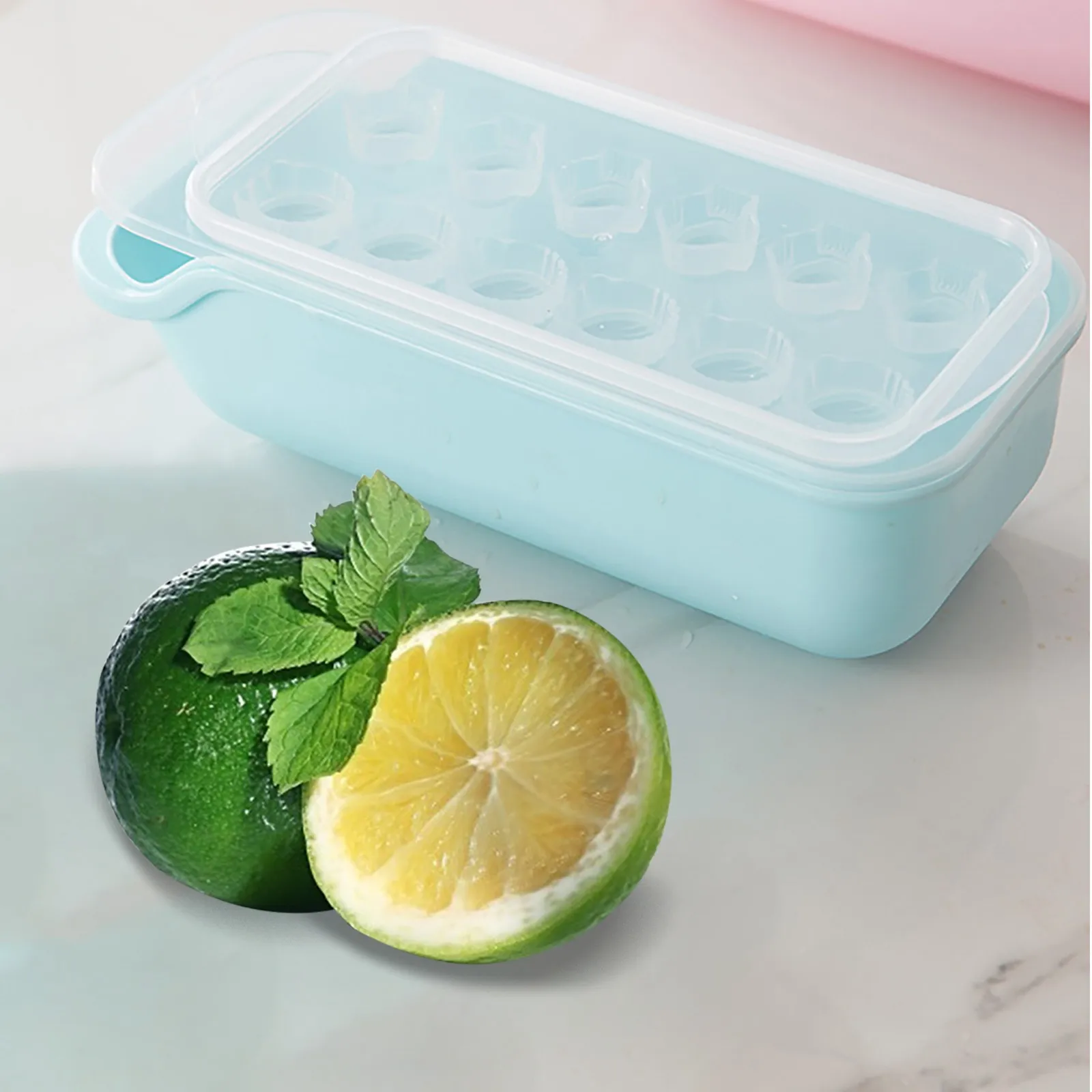 

Diy Ice Cream Universal Ice Tray Set Durable High Quality Kitchen Accessories Marine Shell Silicone Homemade Mold Ice Box