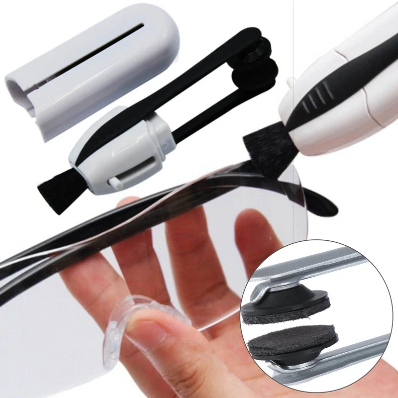 Портативная щетка для очистки очков профессиональный очиститель обслуживания