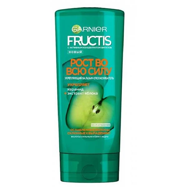 Бальзам-ополаскиватель Fructis &ampquotРост во всю силу&ampquot для ослабленных волос
