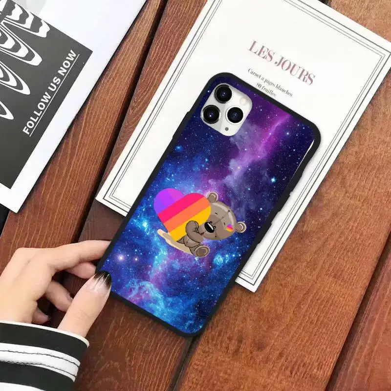 

likee cute cat animal Starry sky Phone Case for iPhone 11 12 pro XS MAX 8 7 6 6S Plus X 5S SE 2020 XR