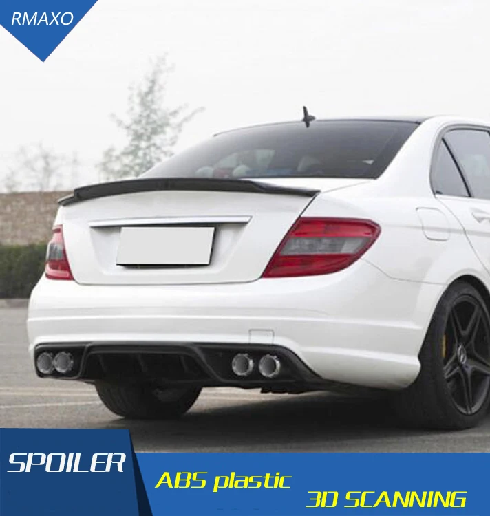 Спойлер для Benz W204 2008-2014 углеродное волокно задний спойлер C180 C200 C260 C280 C300 C74 ACK |