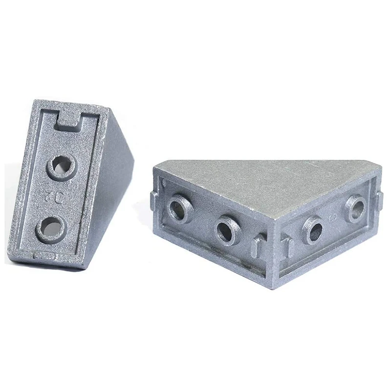 

Furniture fittings 20Pcs 2040 Outside Corner Bracket Gusset for 2020 Series 20X20mm Aluminum Extrusion Profile with Slot 6mm