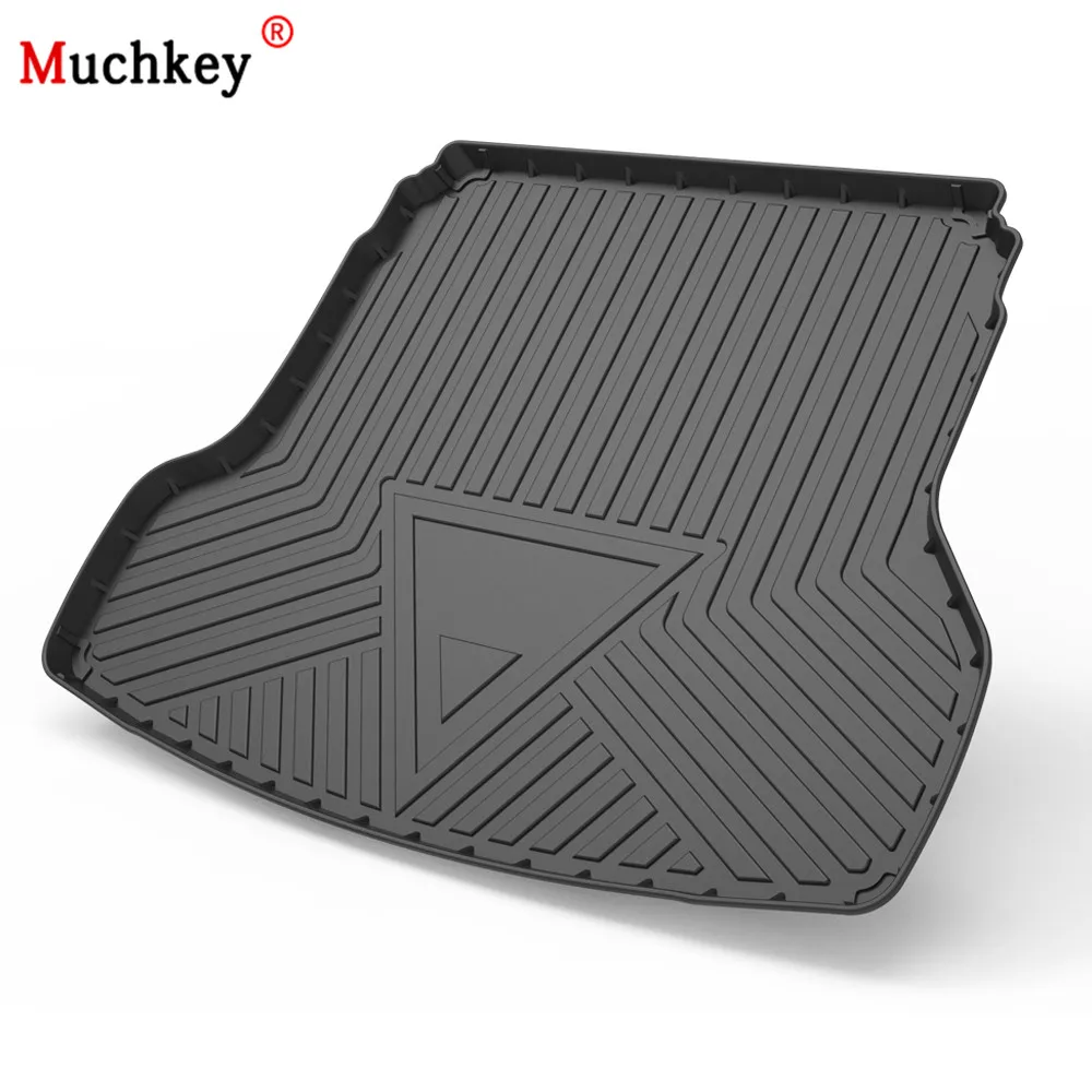 

Muchkey TPE Trunk Mat For Cadillac XT6 2020 Car Waterproof Custom Rubber 3D Cargo Liner Accessories