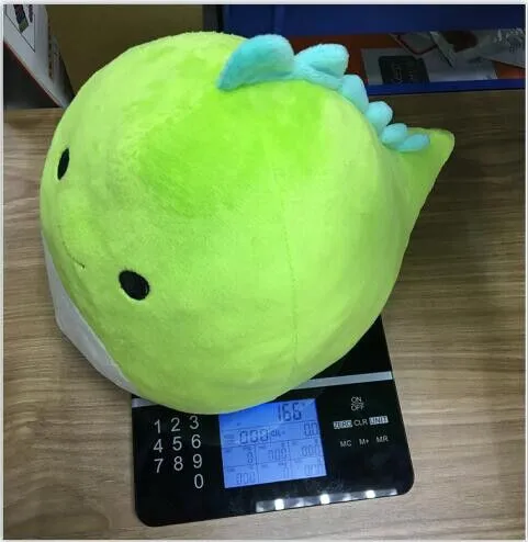 

3D Dinosaur Green Pillow squishmallow high quality Soft Lumbar Back Cushion Plush Stuffed Toy Birthday holiday gifts