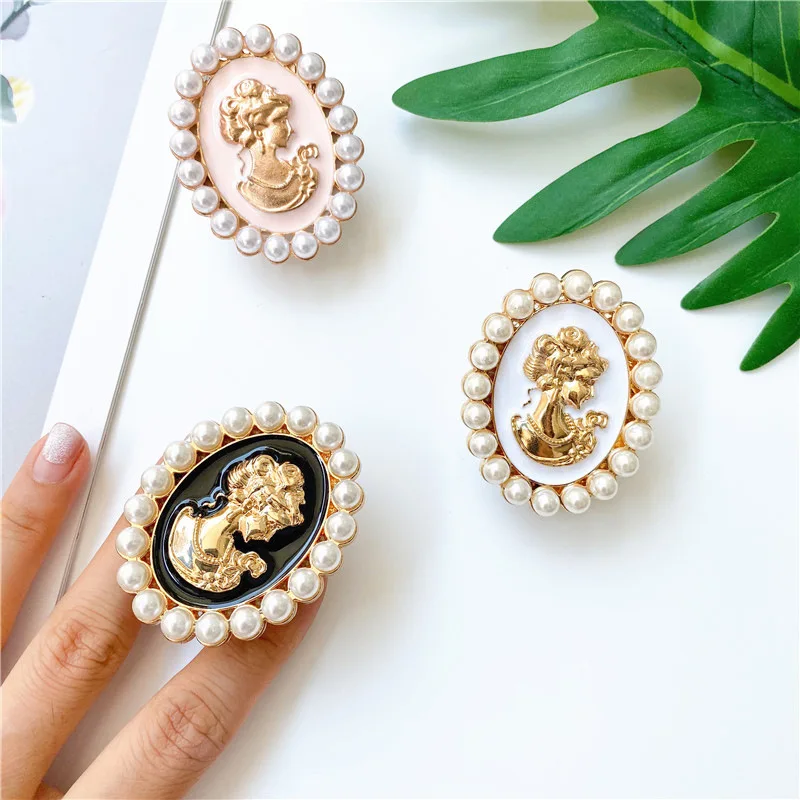 

FOR Universal Airbag Holder Pearl Folding Lazy Desktop Phone Holder Beauty Head Phone Holder Phone Expanding Socket Stand Grip