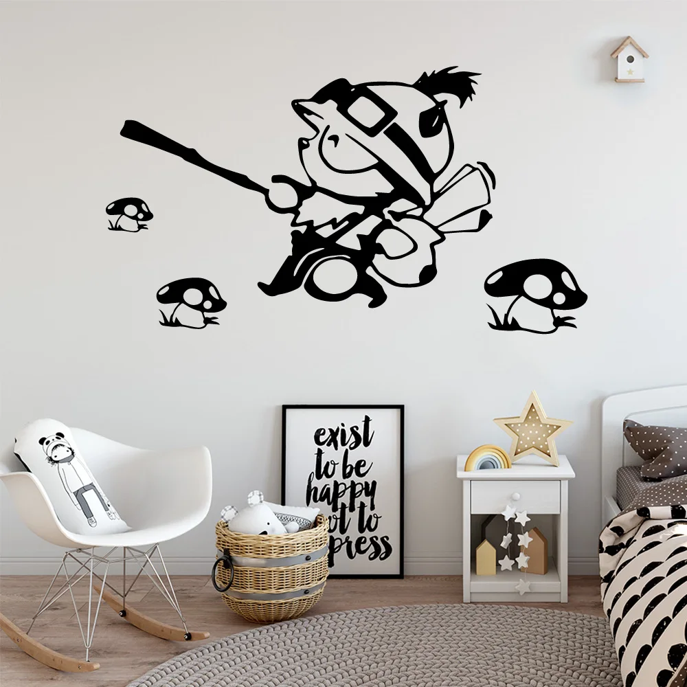 Мультяшная виниловая наклейка на стену для детской комнаты украшение декор
