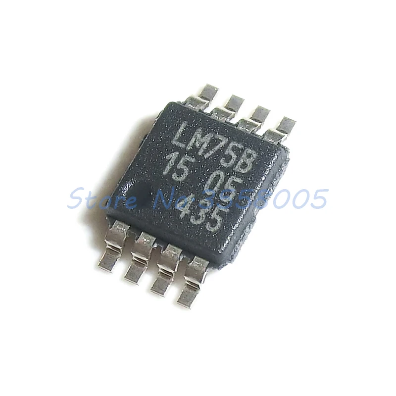 

1Pcs/lot LM75BDP LM75B MSOP-8