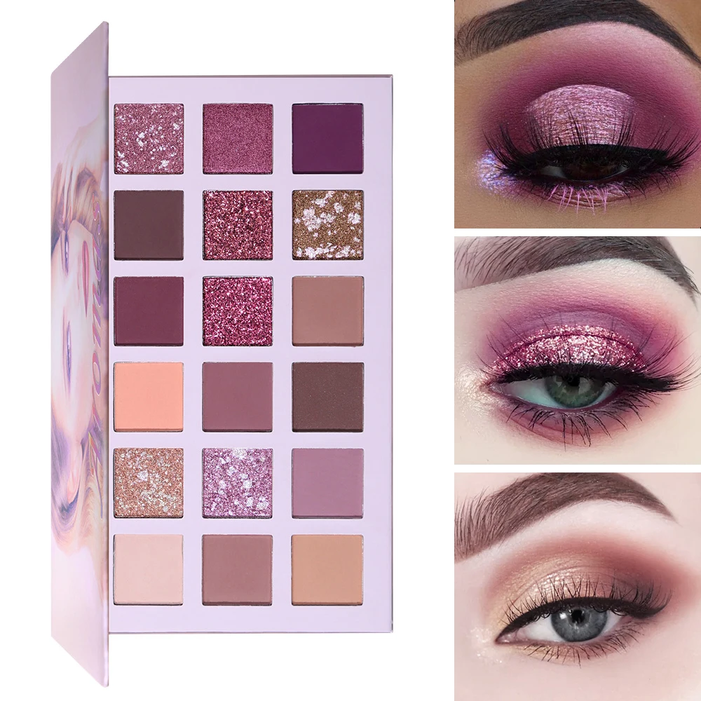 Ucanbe 18 оттенков телесные матовые тени для век ароматная палитра блестящие