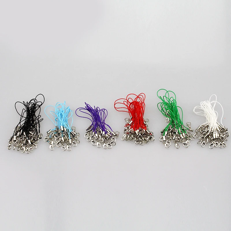 Лобстер Кнопка мобильный телефон ключ висячая веревка глиняная кукла DIY