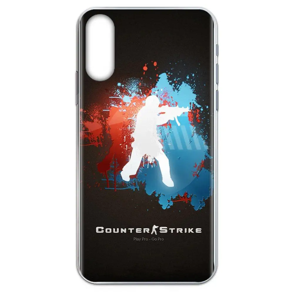 Наклейка Cs Go цветной рисунок из ТПУ розовый для Samsung Galaxy A31 A51 A71 5G A81 A90 A91 A01 A11 M31 S11 S11E