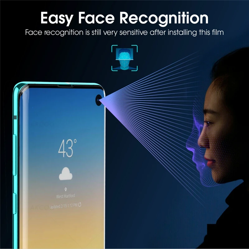 Мягкая Гидрогелевая защитная пленка Akcoo S20 для Samsung Galaxy Plus|Защитные стёкла и