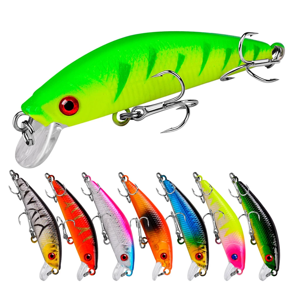 

7.9g Mini Minnow Wobblers Floating Fishing Lures Minnow Crankbait Artificial Hard Swimbait Fish Lure Pike Wobblers