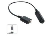 baofeng bf a58 bf9700 uv9r uv xr intercom adapter to convert to 2 pin kenwood plug adapter cable