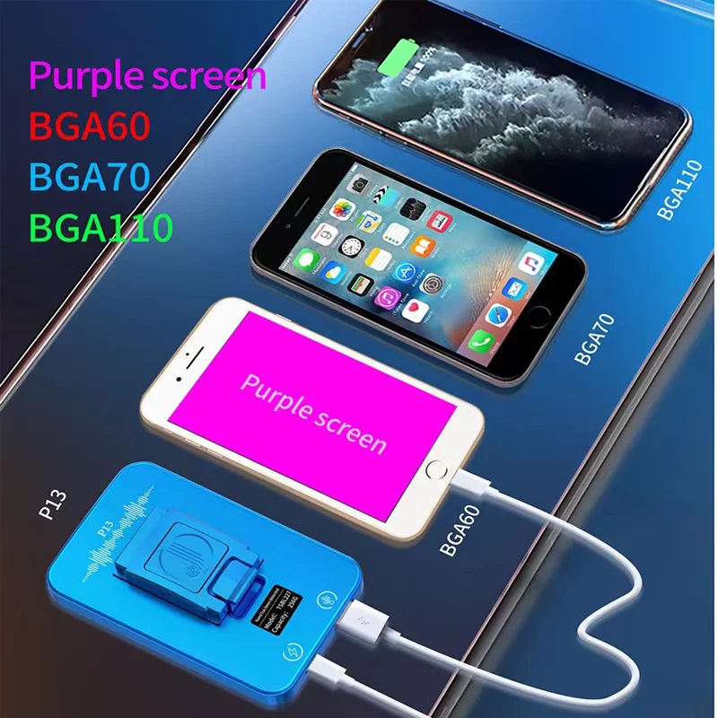 JCID JC P13 Phone Nand Programmer Support BGA 60 70 100 FOR Iphone 8-13PM MAX PRO nand flash Read Rewrite Data Untie Wifi | Инструменты