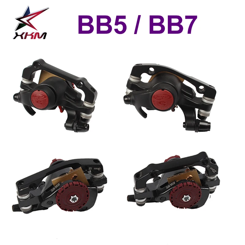 Велосипедный Тормоз AVID BB5/BB7, Тяговая линия для горного велосипеда, передний и задний механический дисковый тормоз, суппорт G3 160 мм, велосипедные аксессуары