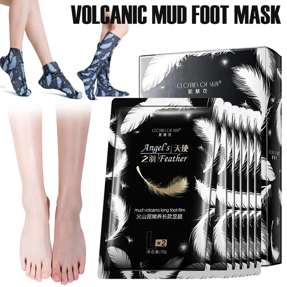 

Foot Peel Mask Remove Dead Skin Heels Foot Peeling Moisturizing Nourishing Legs Exfoliating Socks For Pedicure Socks Foot Mask