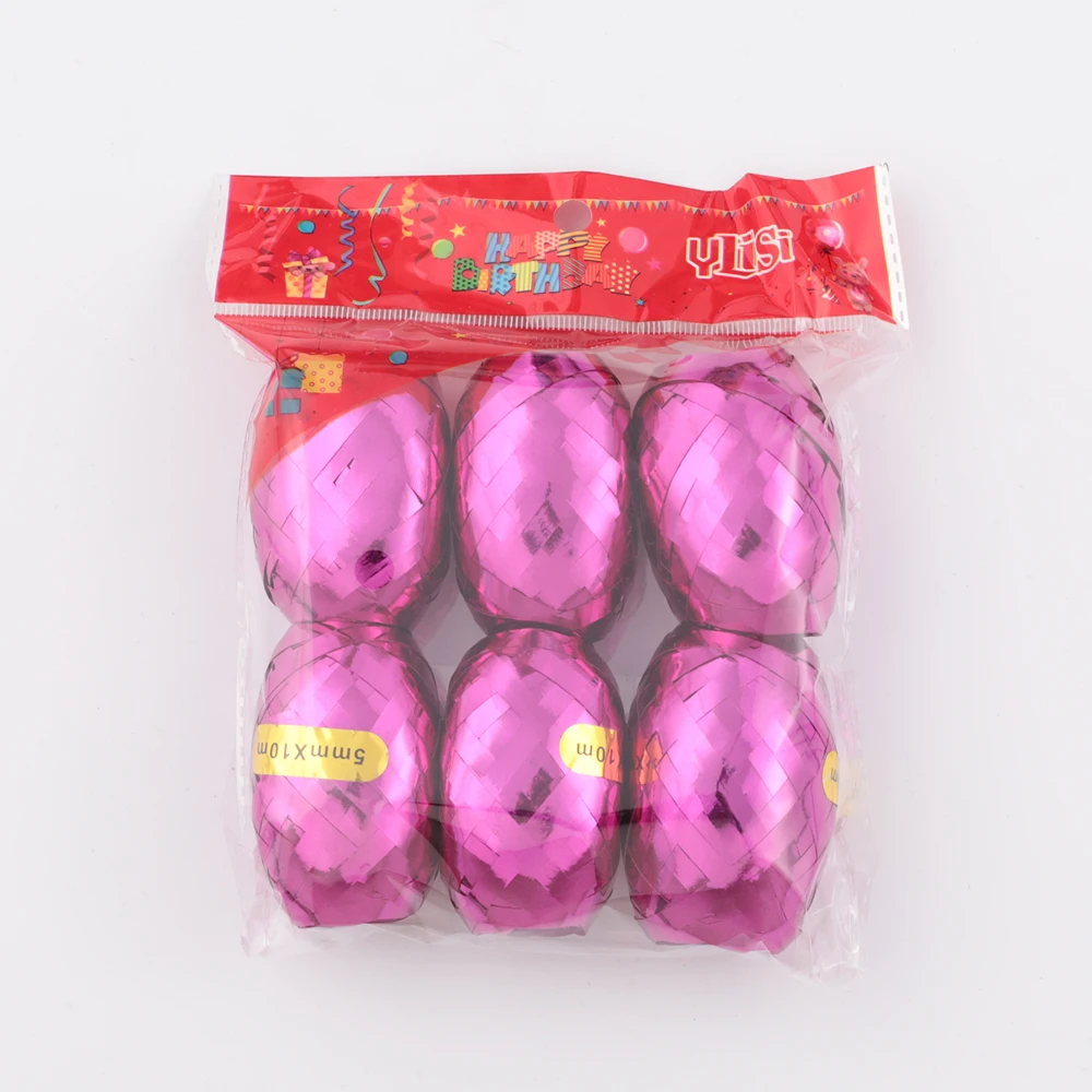 6 шт./лот лента для воздушных шаров Веревка Белые Розовые золотые синие