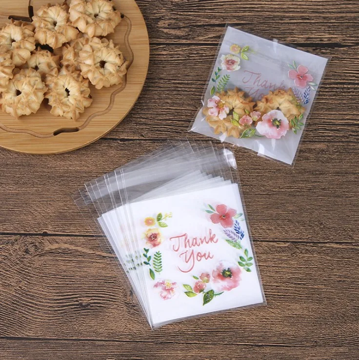 100 шт./компл. белый горошек пластиковый Рождественский Подарочный пакет