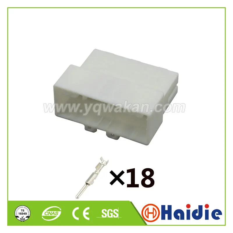 

Автомобильный 18-контактный штекер 936204-1, 2 комплекта, пластиковый корпус, разъем для электрического кабеля 936213-1