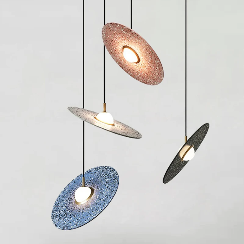 Скандинавский минималистский терраццо прикроватная тумбочка для спальни