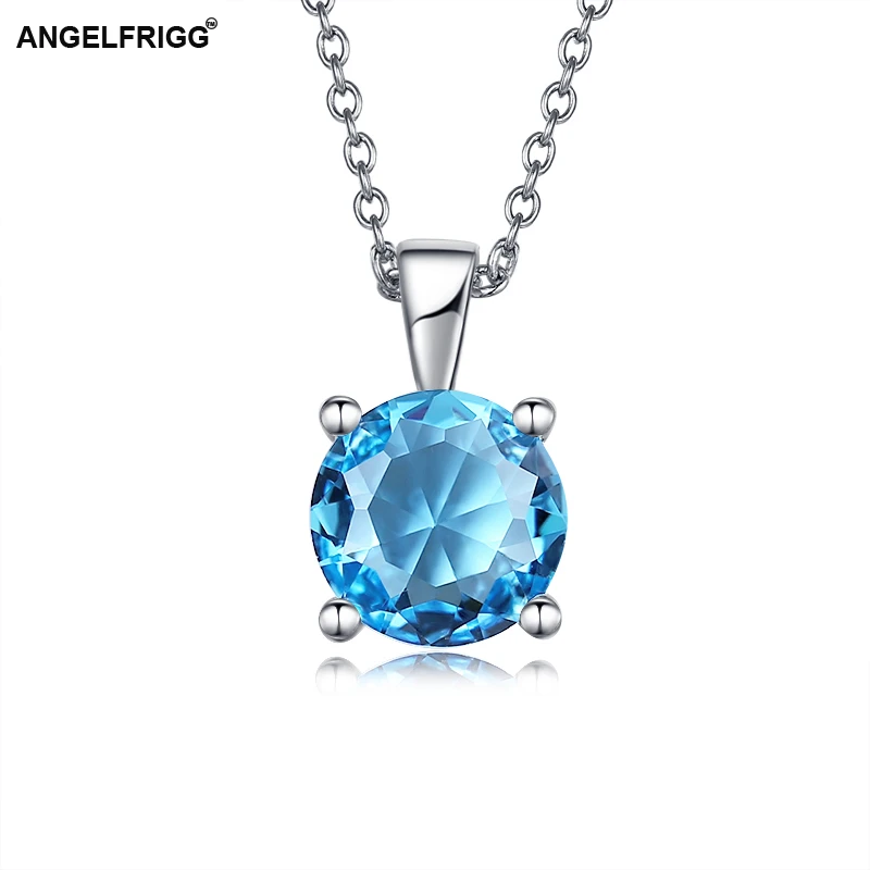 ANGELFRIGG Новое поступление женское ожерелье кулон с кристаллом натуральный камень