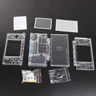 Полная замена корпуса КОРПУСА экрана объектива кристально прозрачный корпус Чехол Крышка ремонтные инструменты Комплект запчастей для Nintendo DS Lite