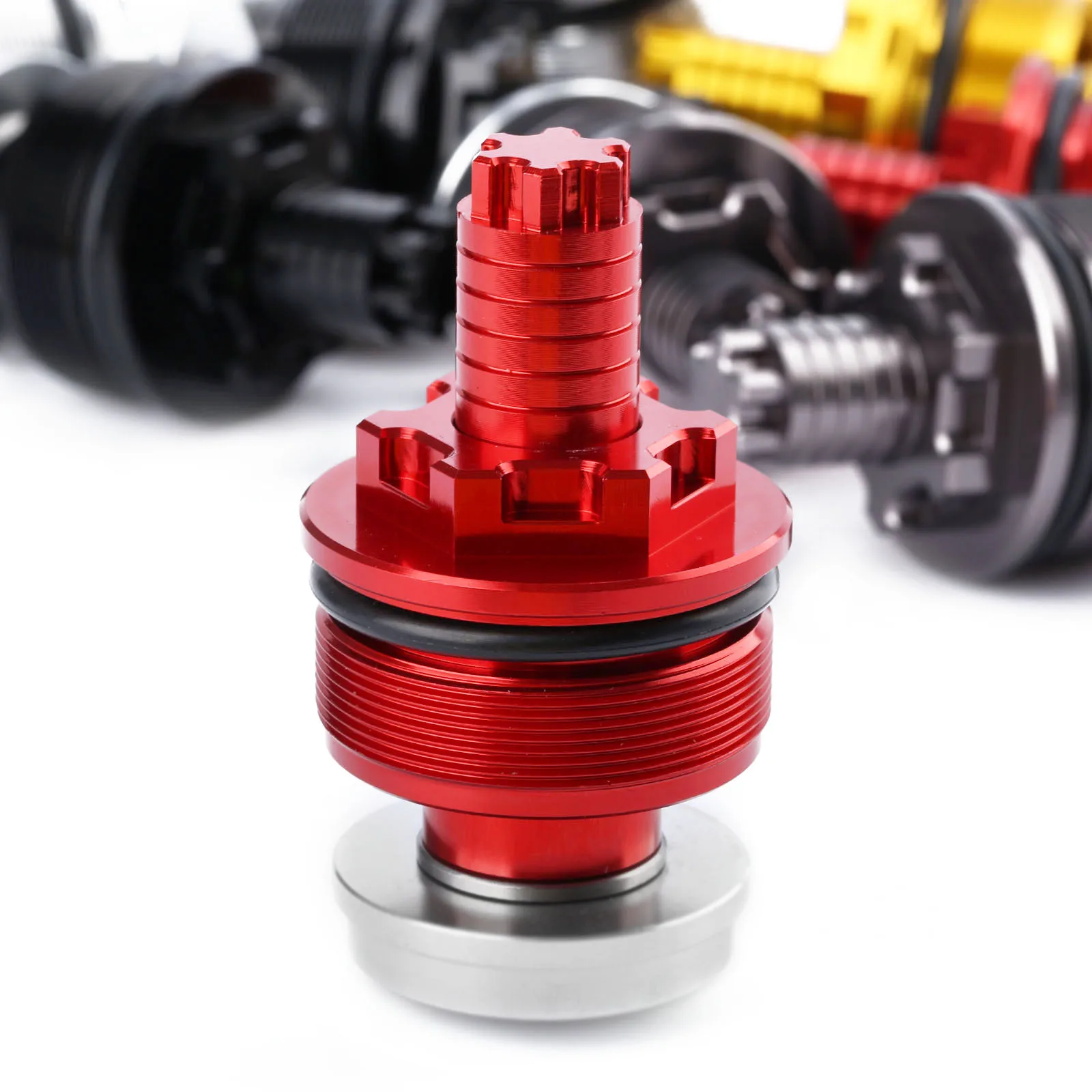 2 шт. 41 мм передняя амортизационная вилка на винте крышка крышки регулировщик