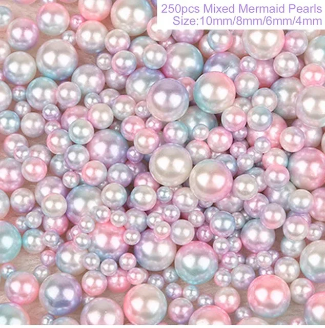 Mermaid Pearl 2 Счастливый плакат "с днем рождения" русалка украшение гирлянды ребенок 1-й плакат "с днем рождения" Бантинг я один Декор Русалка Вечерние принадлежности - Цвет: Mermaid Pearl 2
