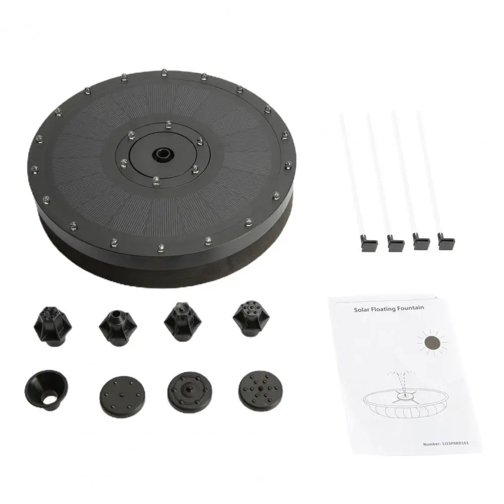 

Дропшиппинг! Фонтан на солнечной энергии, энергосберегающий, экологически чистый, АБС, для птиц, ванной, садовый пруд, фонтан, Декор