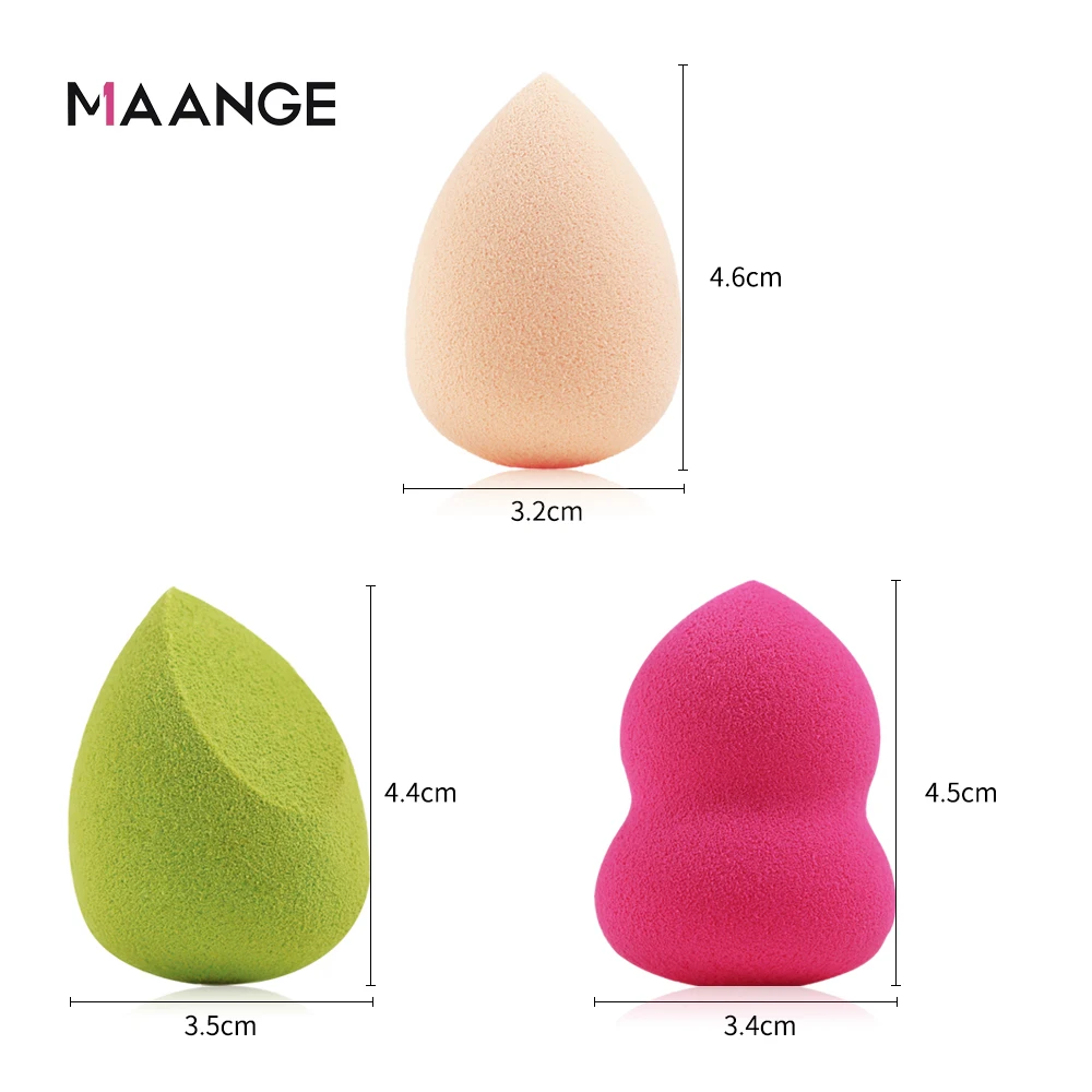 

30Pcs Mini Makeup Sponge Cosmetic Puff Powder Puff Smooth Makeup Foundation Sponge Beauty Make Up Tools Accessories