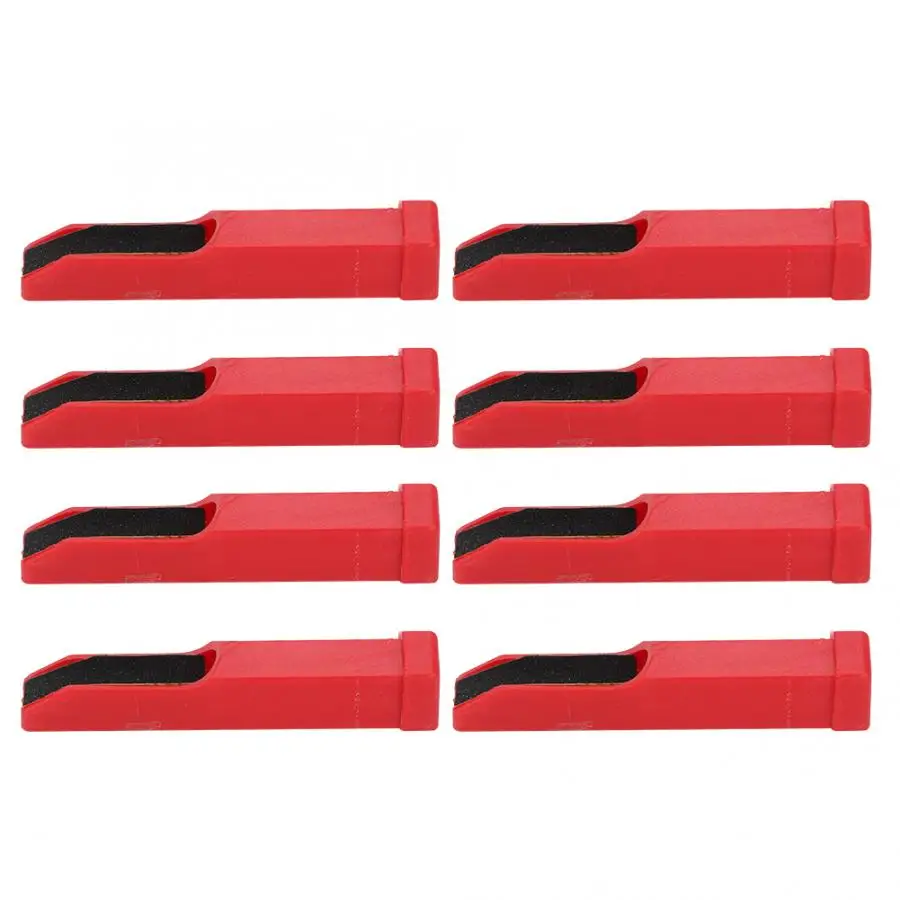 8 шт. пластиковые насадки для бильярдного кия|Аксессуары снукера и бильярда| |