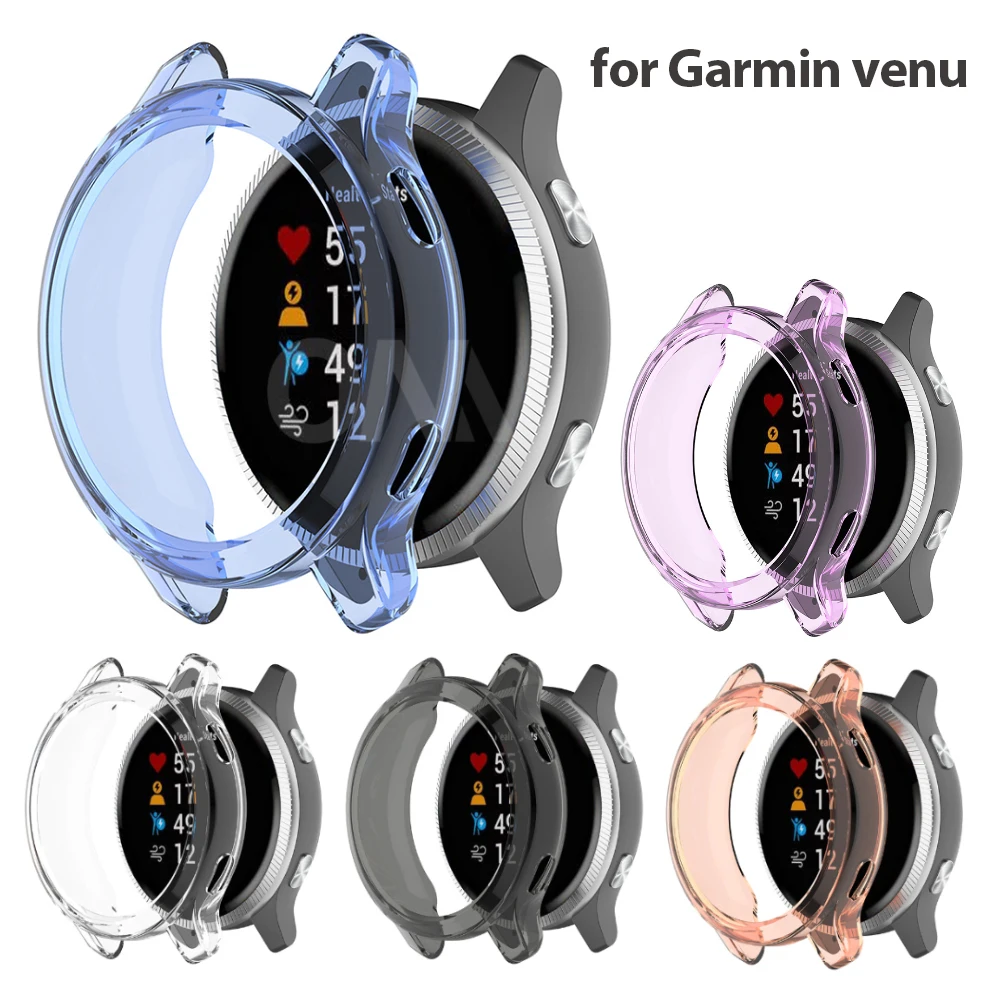 Защитный чехол для Garmin CAME Высококачественный ТПУ тонкий смарт часов бампер