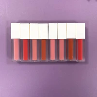 custom 10pcs waterproof cruelty free oem private label makeup lipgloss natural vegan liquid lipstick