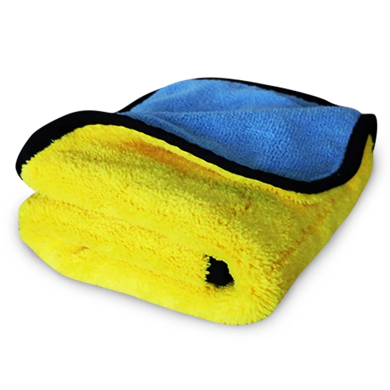 48x35cm Car Washing Towel Super soft Microfiber Towel car Detailing clean cloth Auto Washing Cloth Wax Polishing towel - Цвет: yellow